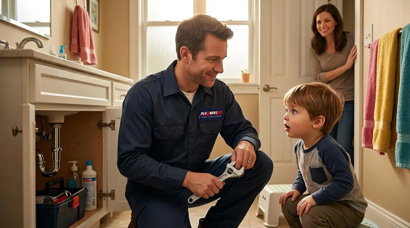 Licensed plumber at work in Maple Park, IL